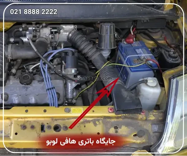 جایگاه باتری هافی لوبو
