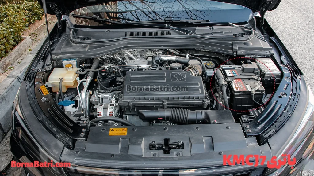 امداد برنا باتری- ارسال و نصب باتری KMC J7 در محل