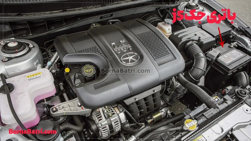 باتری جک J5- امداد برنا باتری