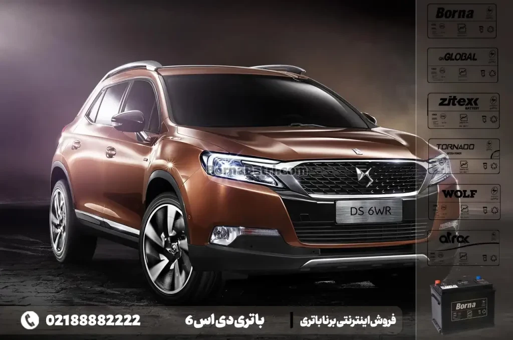 باتری دی اس 6- فروش اینترنتی برنا باتری