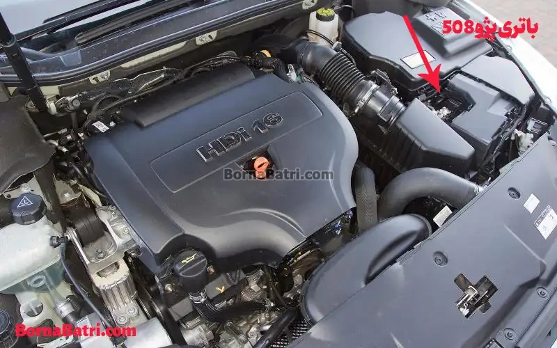 باتری پژو 508- امداد برنا باتری