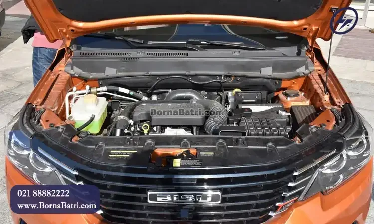 محل قرارگیری باتری بیسو T3