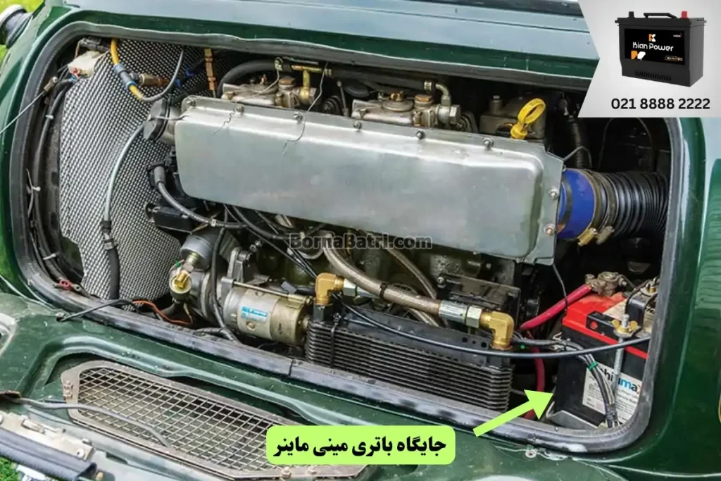 جایگاه باتری ماشین مینی ماینر