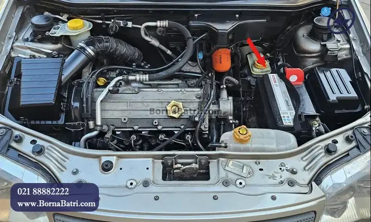 محل نصب باتری فیات سینا