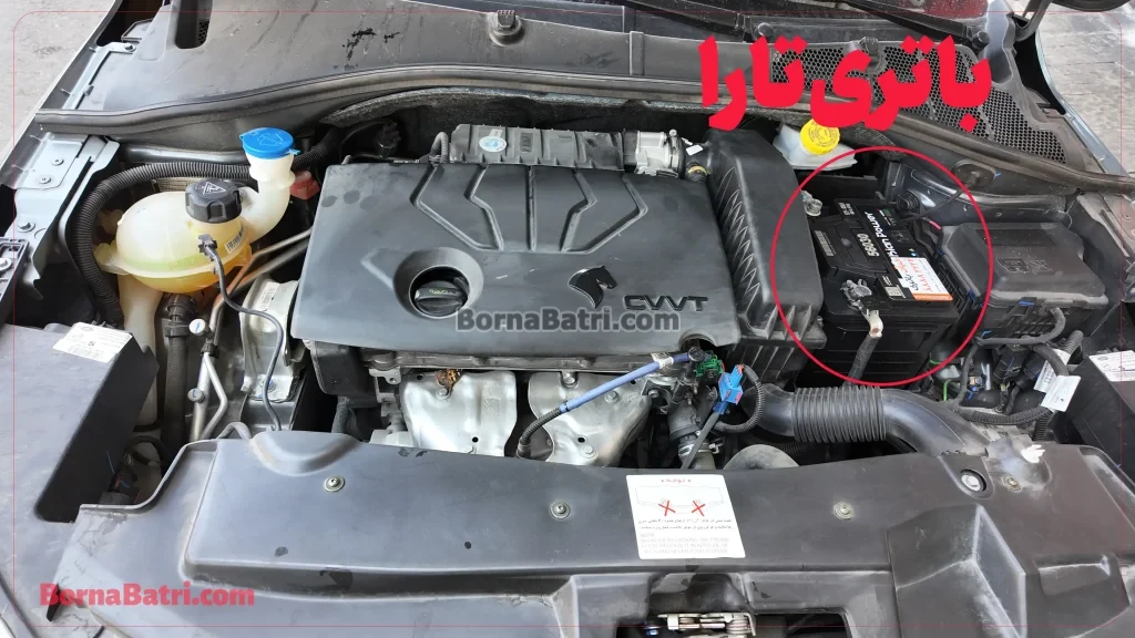 امداد برنا باتری- ارسال و نصب باتری تارا در محل