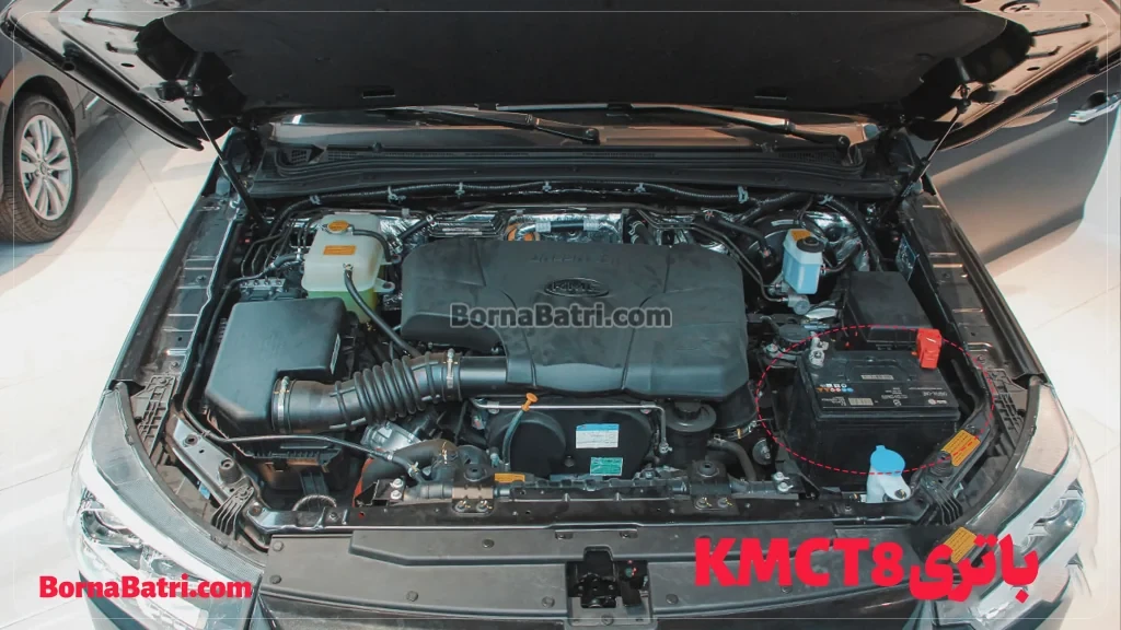 باتری KMC T8- امداد برنا باتری- ارسال و نصب در محل