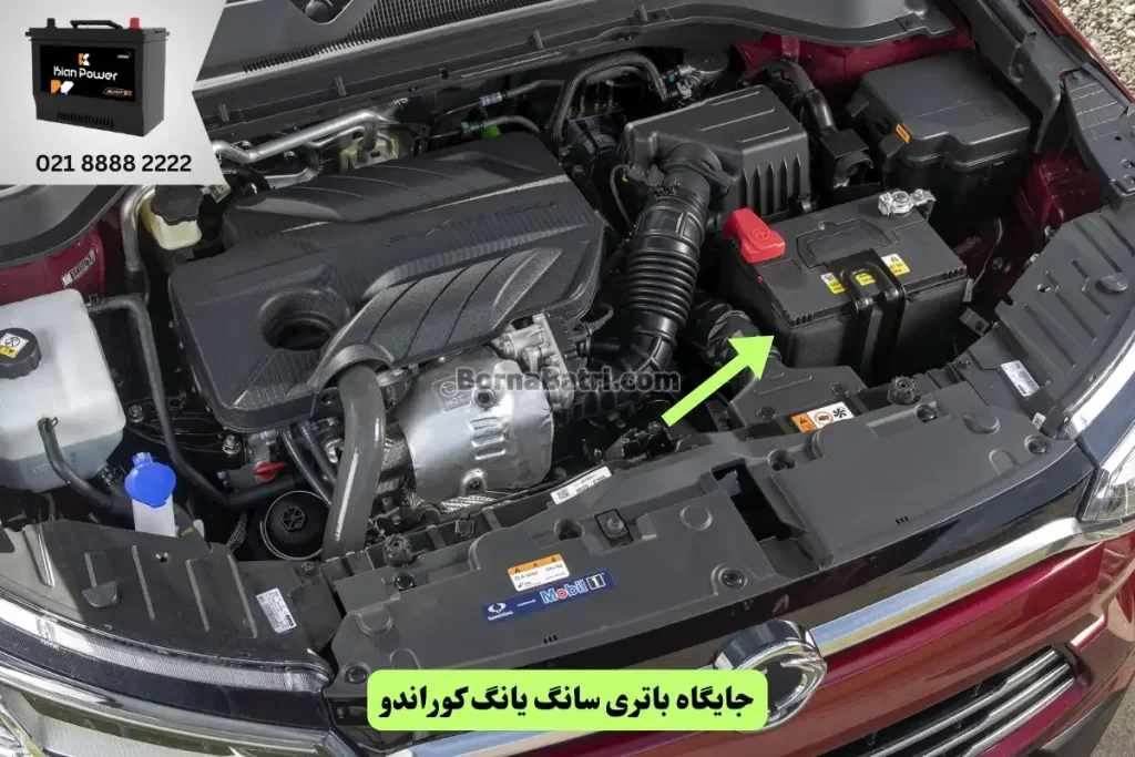 جایگاه باتری سانگ یانگ کوراندو
