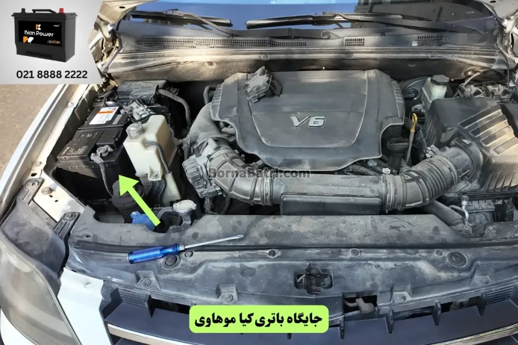 جایگاه باتری کیا موهاوی