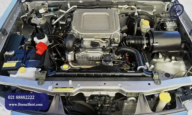 محل نصب باتری نیسان پیک آپ