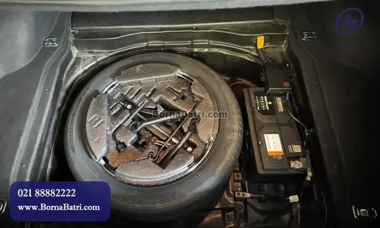 محل نصب باتری هیوندای سنتنیال