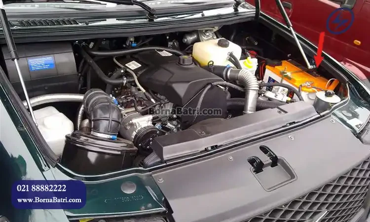 محل نصب باتری یوآز پیکاپ