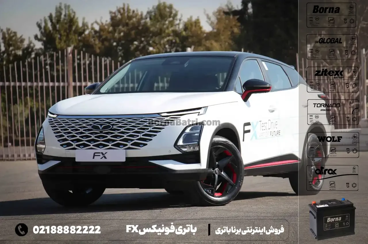 باتری فونیکس FX- فروش اینترنتی برنا باتری