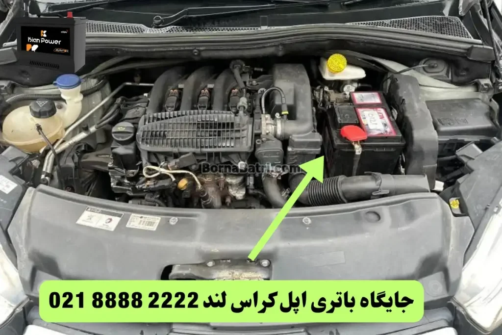 جایگاه باتری اپل کراسلند