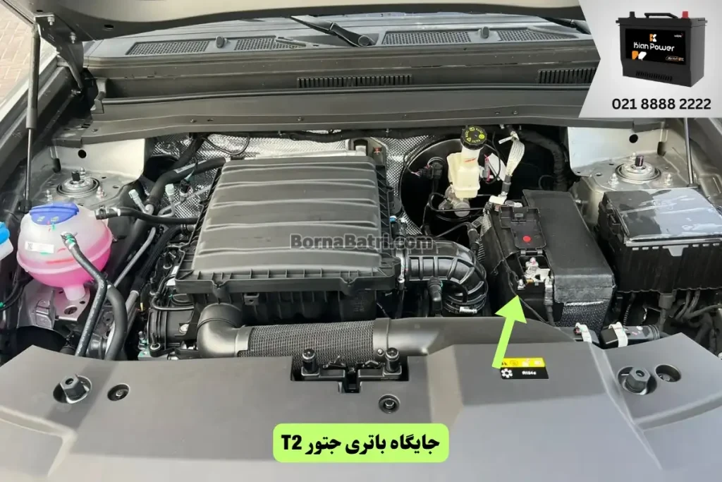 جایگاه باتری جتور T2