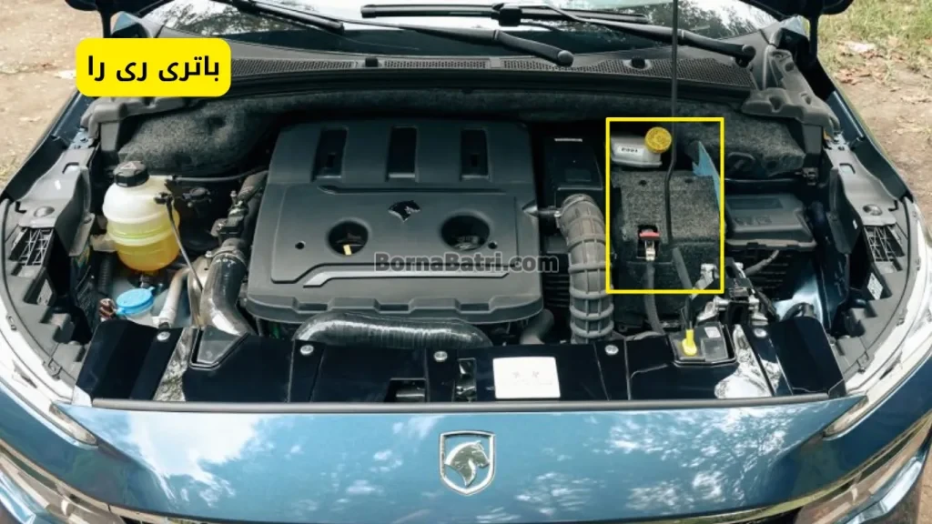 نصب باتری ری را