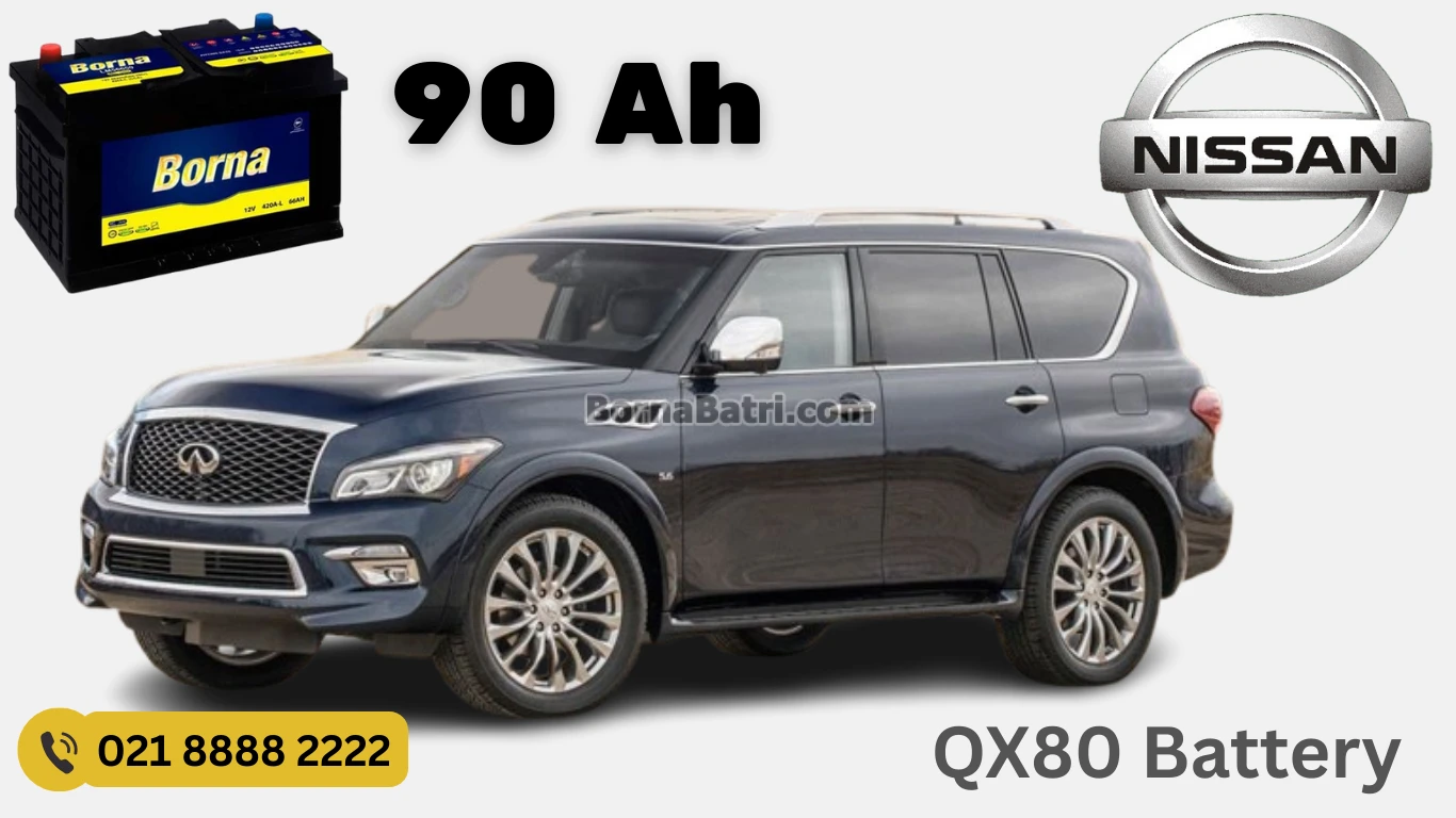 ظرفیت باتری اینفینیتی QX80
