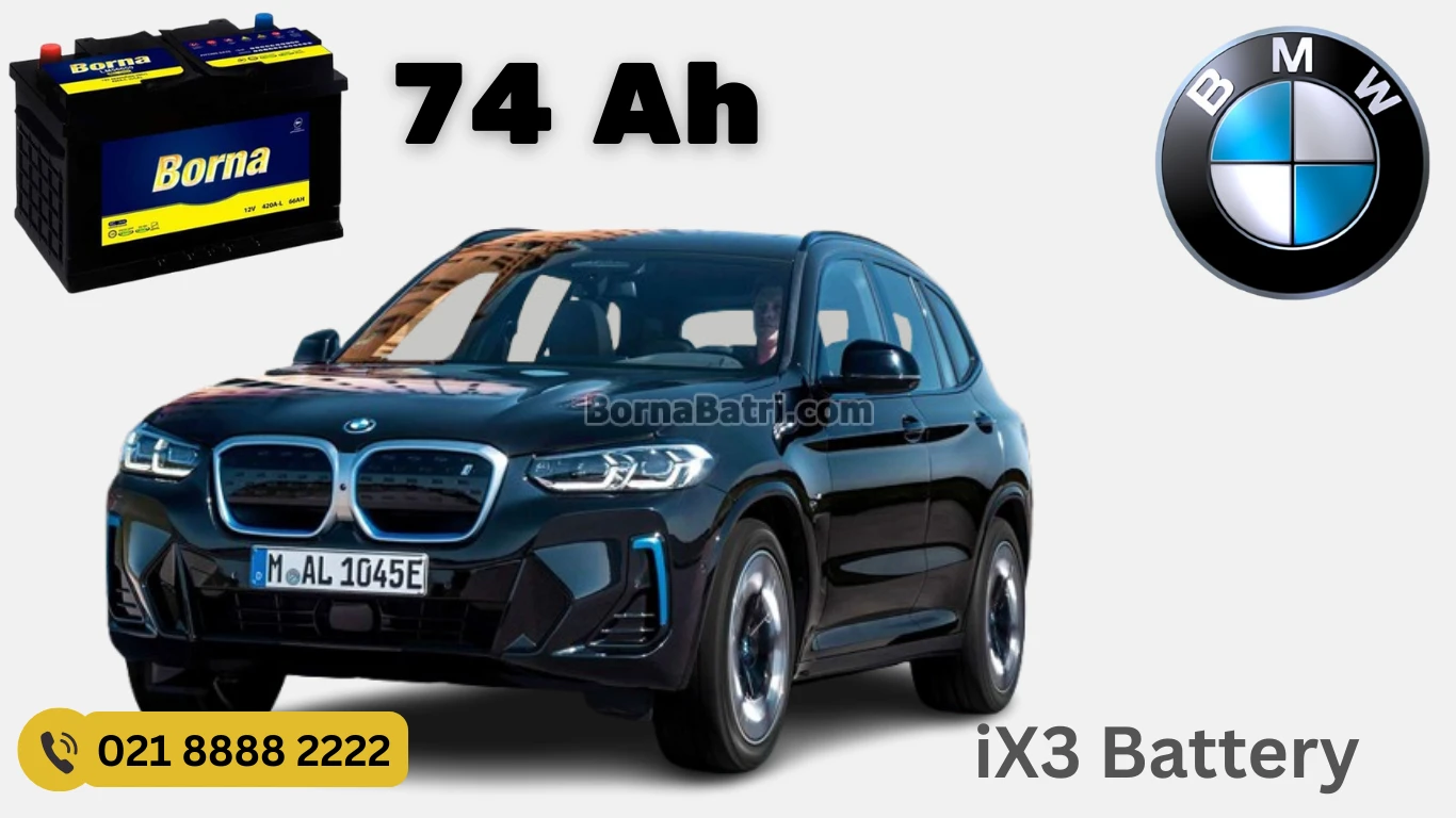 ظرفیت باتری بی ام و iX3
