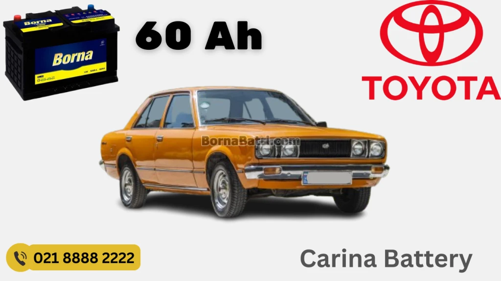 ظرفیت باتری تویوتا کارینا شکاری