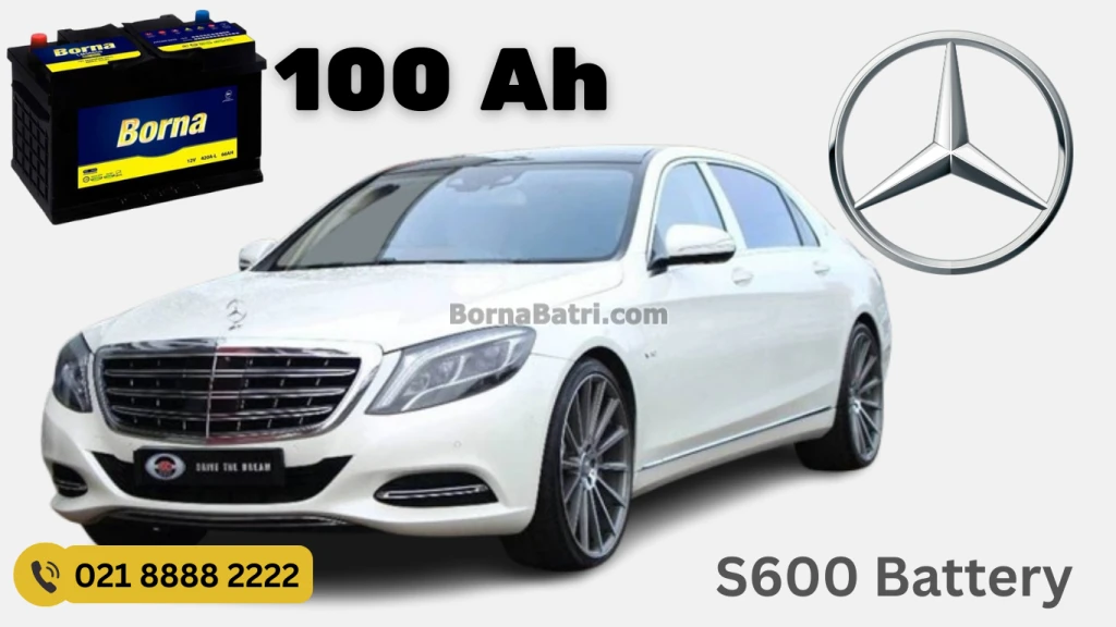 ظرفیت باتری مرسدس بنز میباخ S600