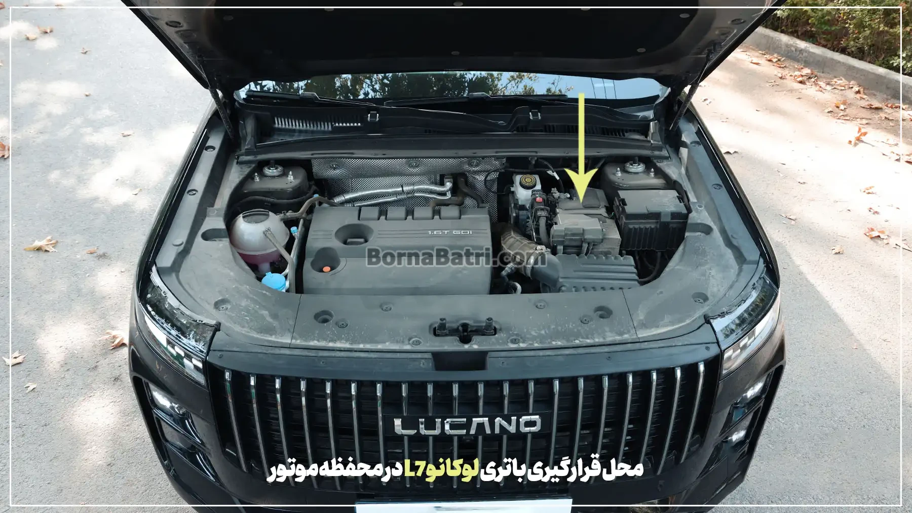 محل قرارگیری باتری لوکانو L7