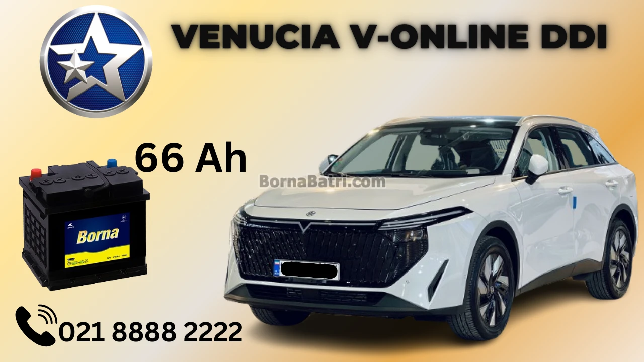 ظرفیت باتری ونوسیا وی آنلاین پلاگین هیبرید