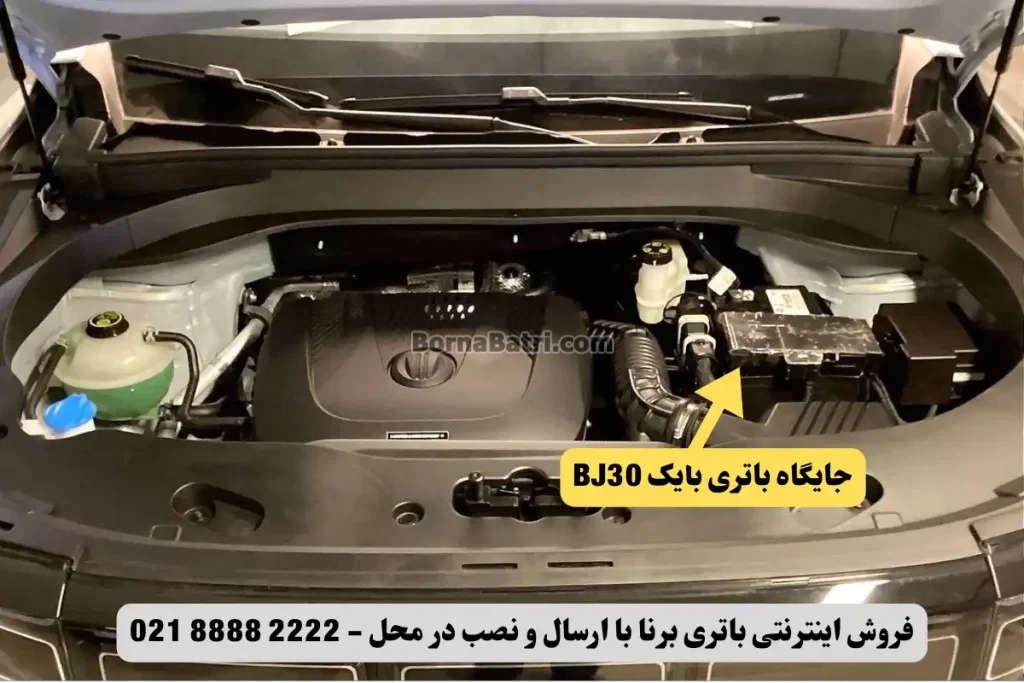 جایگاه باتری بایک BJ30