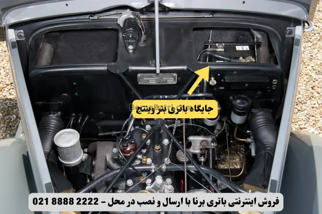 جایگاه باتری بنز وینتج