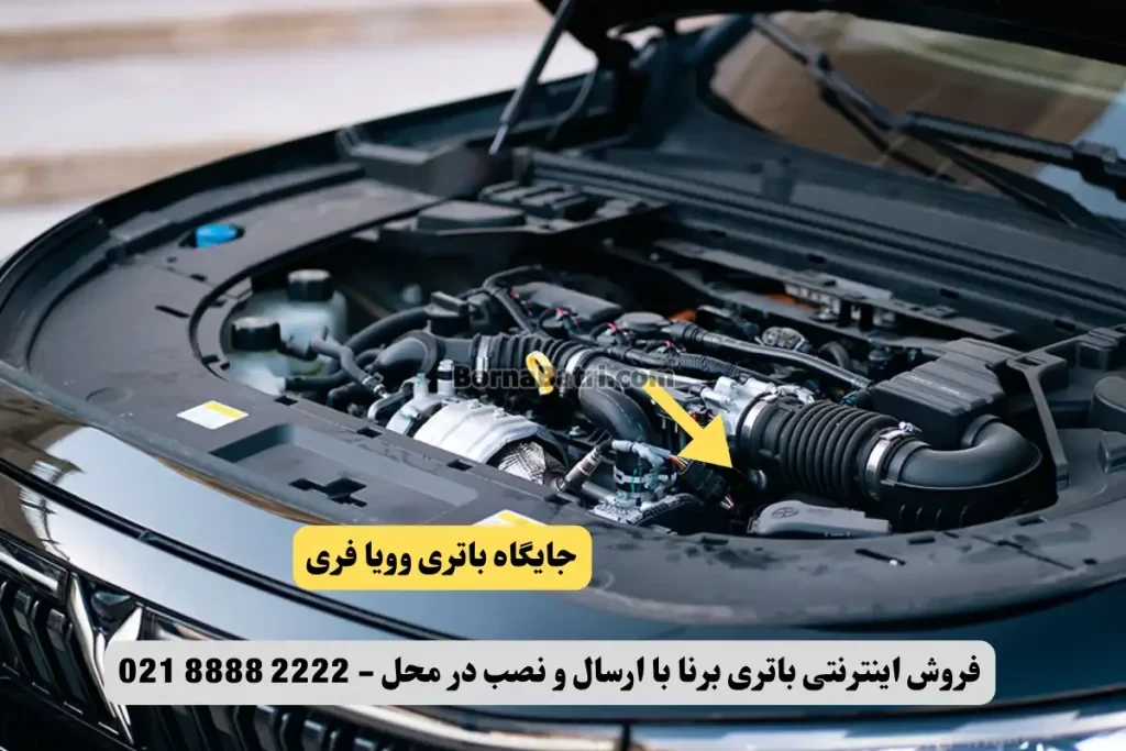 جایگاه باتری وویا فری