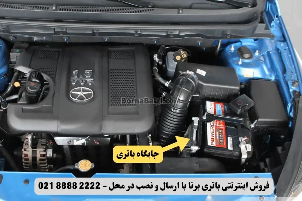 جایگاه باتری کی ام سی ایگل